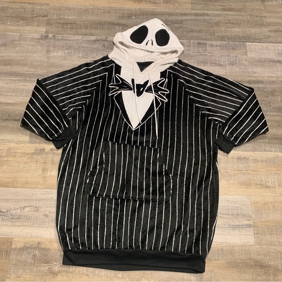 Disney The Nightmare Before Christmas Jack Skellington Sleep Lounger Gown XL - Picture 2 of 4